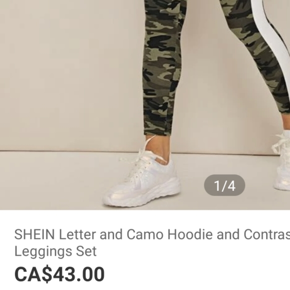 Hoodie legging set - Picture 4 of 4